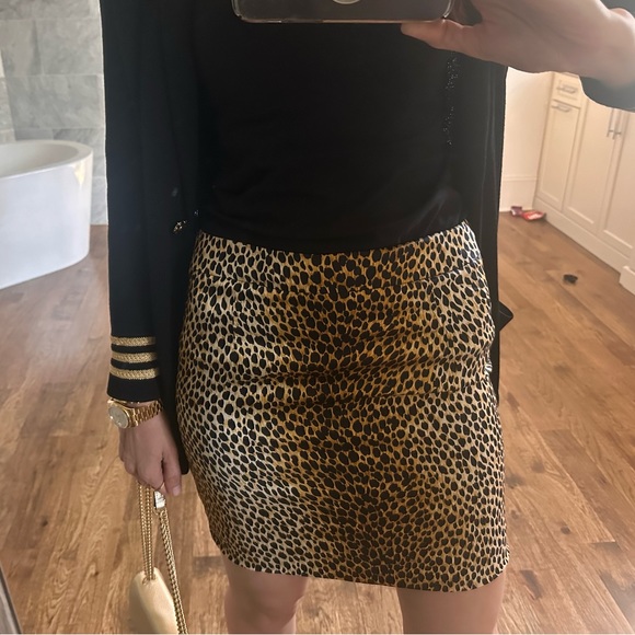 Dolce & Gabbana Dresses & Skirts - Dolce & Gabbana Leopard Print Micro Mini Skirt 100% Silk Designer Made In Italy
